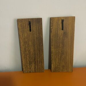 Rustic Brown Wooden Wall Decor Panels